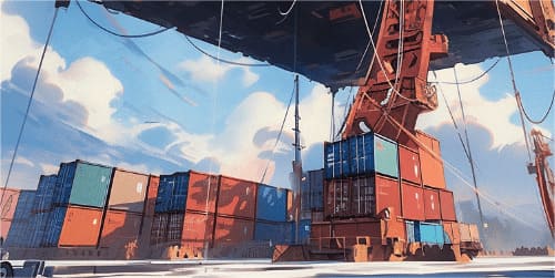 Process Flow sea loding of toy vending machine