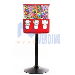 triple gumball machine