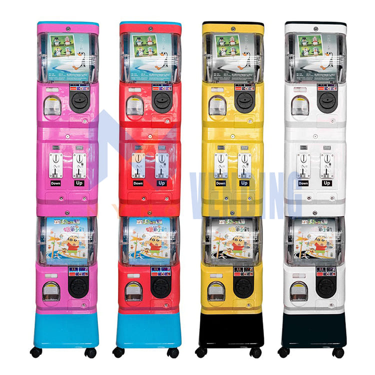 Electric Coin Operated Gashapon Machines Tomy Gacha Wholesale capsule dispenser machine