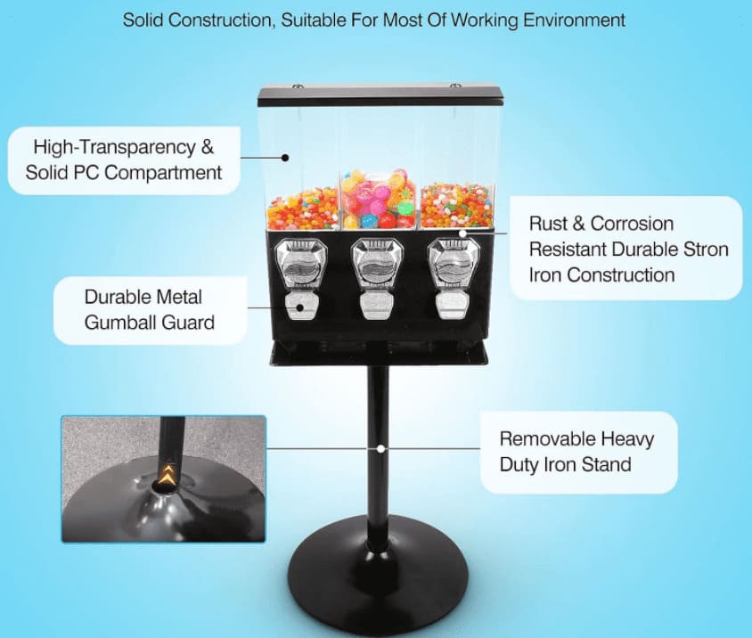 Top Quality Material for Gumball,Capsule toys, Bouncyball, candy machine