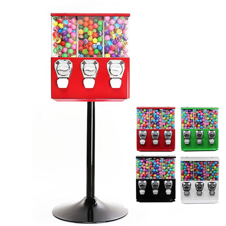 Triple Candy, Capsule , Toys, Bouncy ball, Gumball Machines